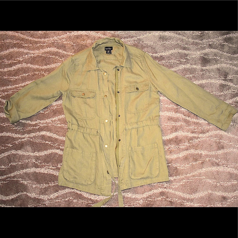 Army green jacket